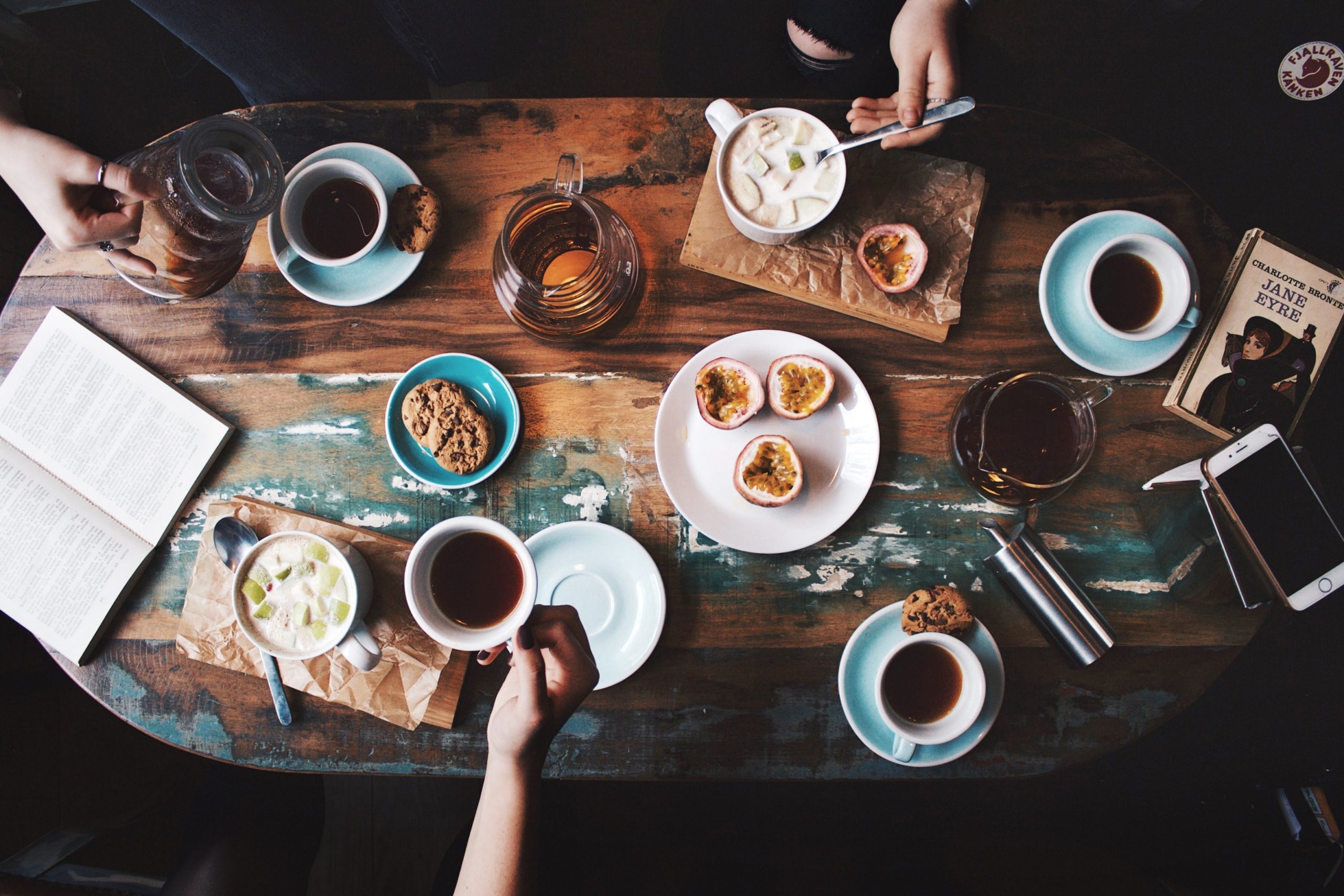 The humble coffee shop, quintessential source of good ambience